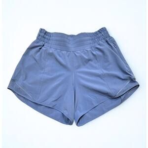 Lululemon Hotty Hot Shorts 4” Blue Size XS NWT Lined Running Athletic